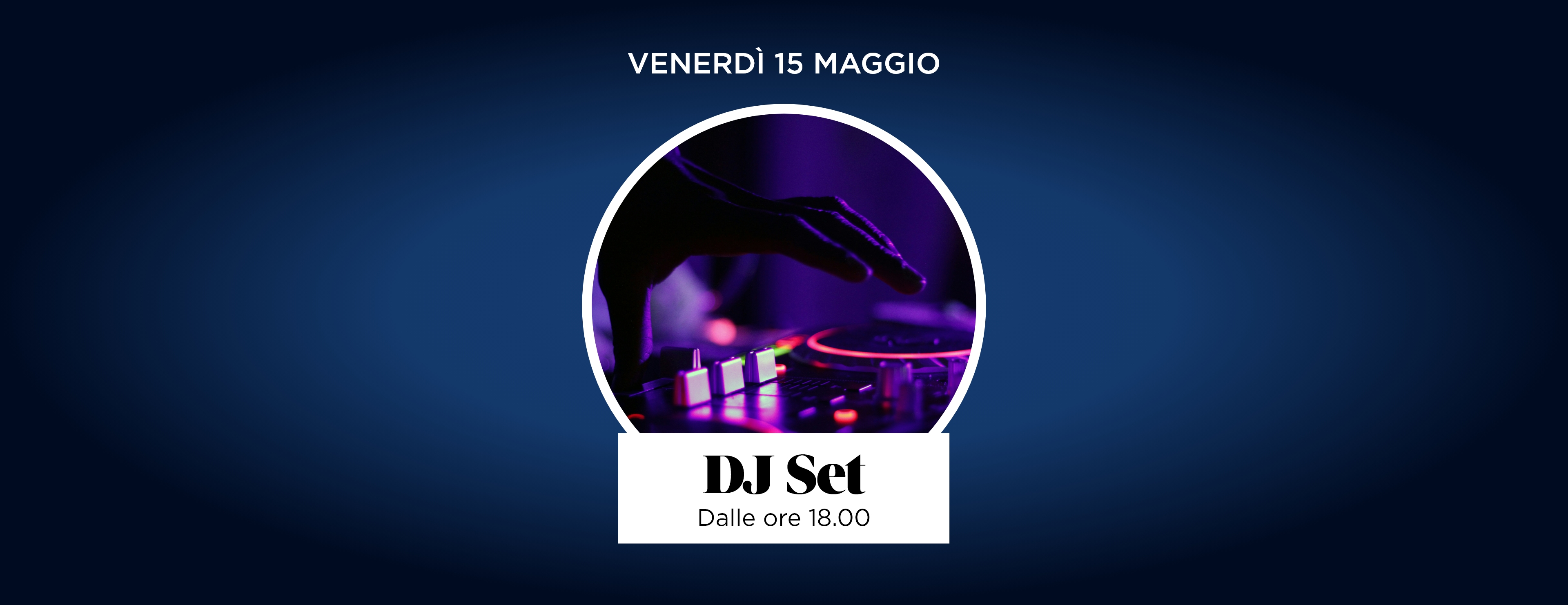 DJ Set Slide background