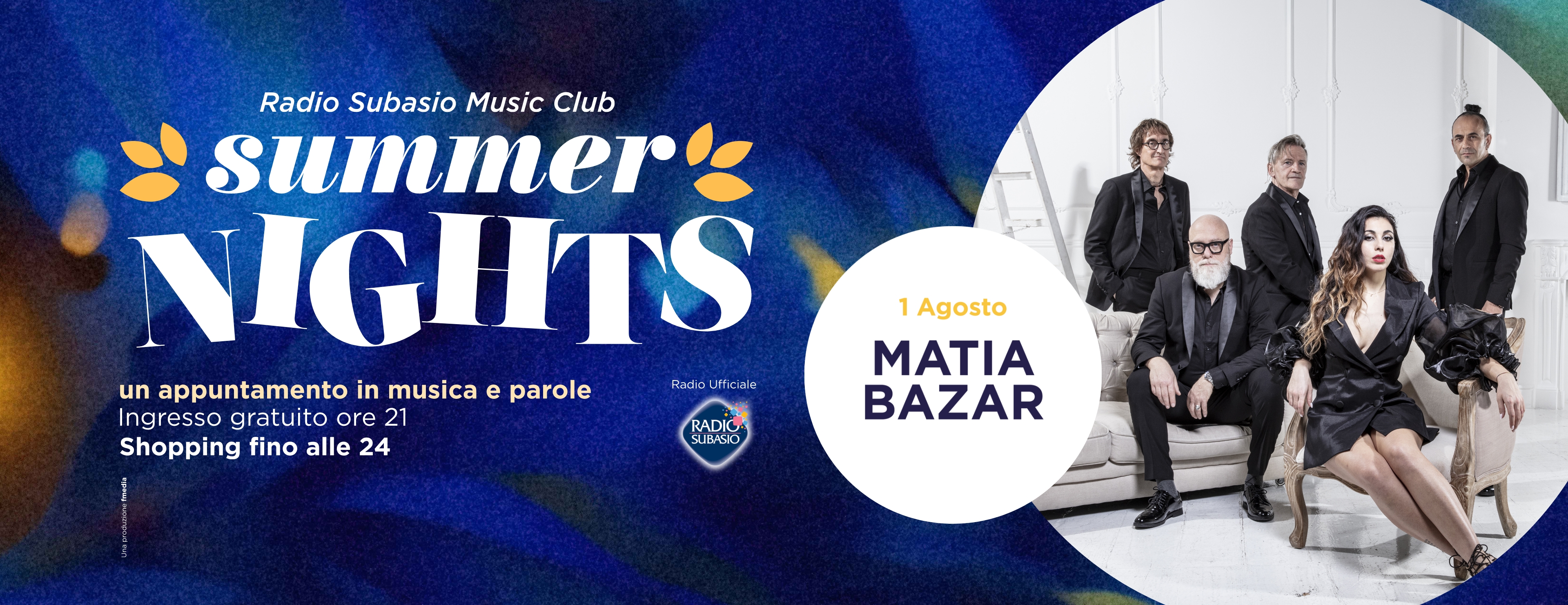 Matia Bazar Slide background