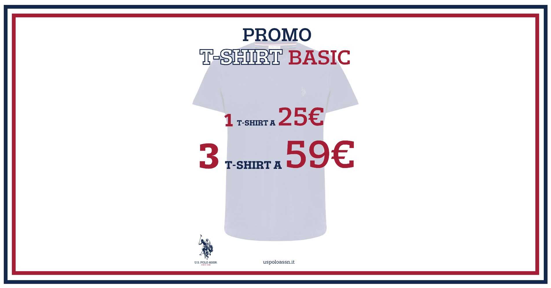 U.S. POLO ASSN. Promo T-Shirt Basic